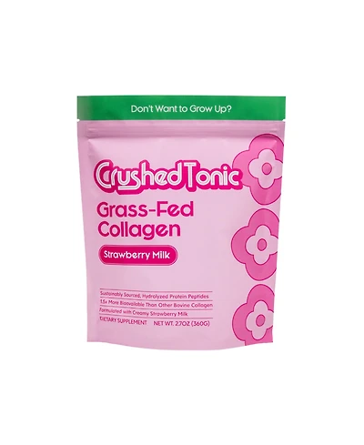 Crushed Tonic Strawberry Milk Collagen Supplement