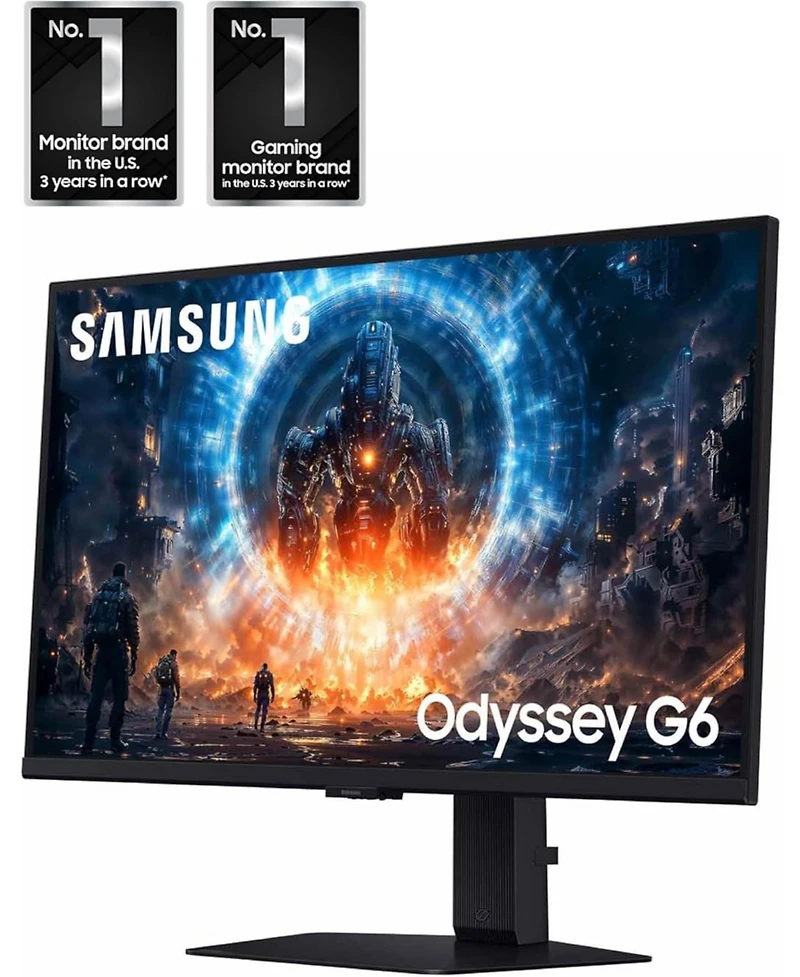 Sasmung 27-in Odyssey G6 G60F Qhd Gaming Computer Monitor, 350Hz