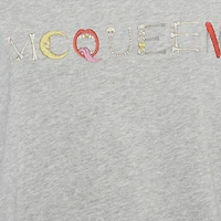 Pre-Owned Alexander Mcqueen Women's Graphic Print Crew Neck T-Shirt