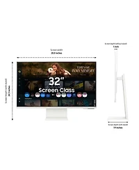 Samsung 32-in Smart Monitor M8 M80F 4K Samsung Vision Ai