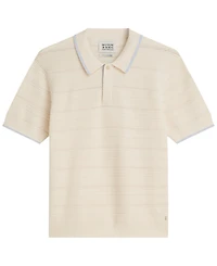 Scotch & Soda Men's Structured Knit Regular-Fit Polo Shirt