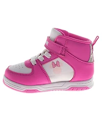 Disney Little Girls (6-12) Minnie Mouse High-Top Sneakers