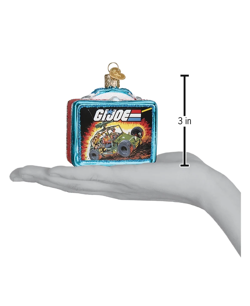 Old World Christmas 3" Hasbro G.i. Joe Lunchbox Ornament