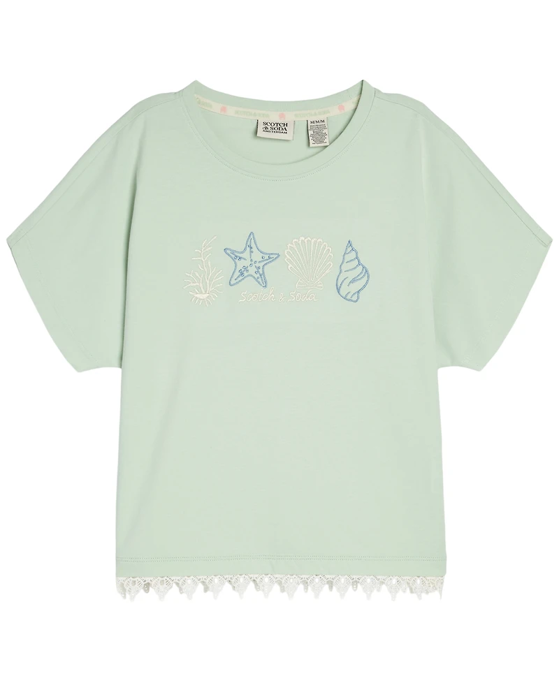 Scotch & Soda Girls' 4-6X Fashion T-Shirt