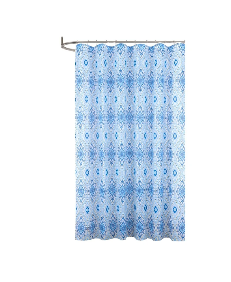 Rt Designers Collection 90 Gsm Printed Peva Glit Jaxx Shower Curtain