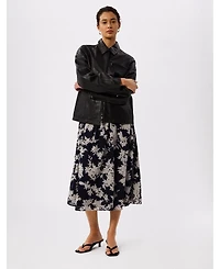 Whistles Women's Shadow Floral Avery Dress