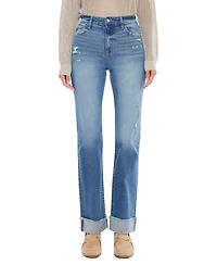 KanCan Essential Women's Trini High-Rise Straight-Leg Jeans