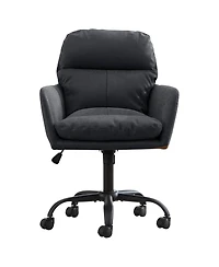 Rainsken Pu Leather Office Desk Chair
