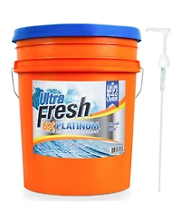 Ultra Fresh 6X Platinum 5 Gal Laundry Detergent, Up to 640 Loads