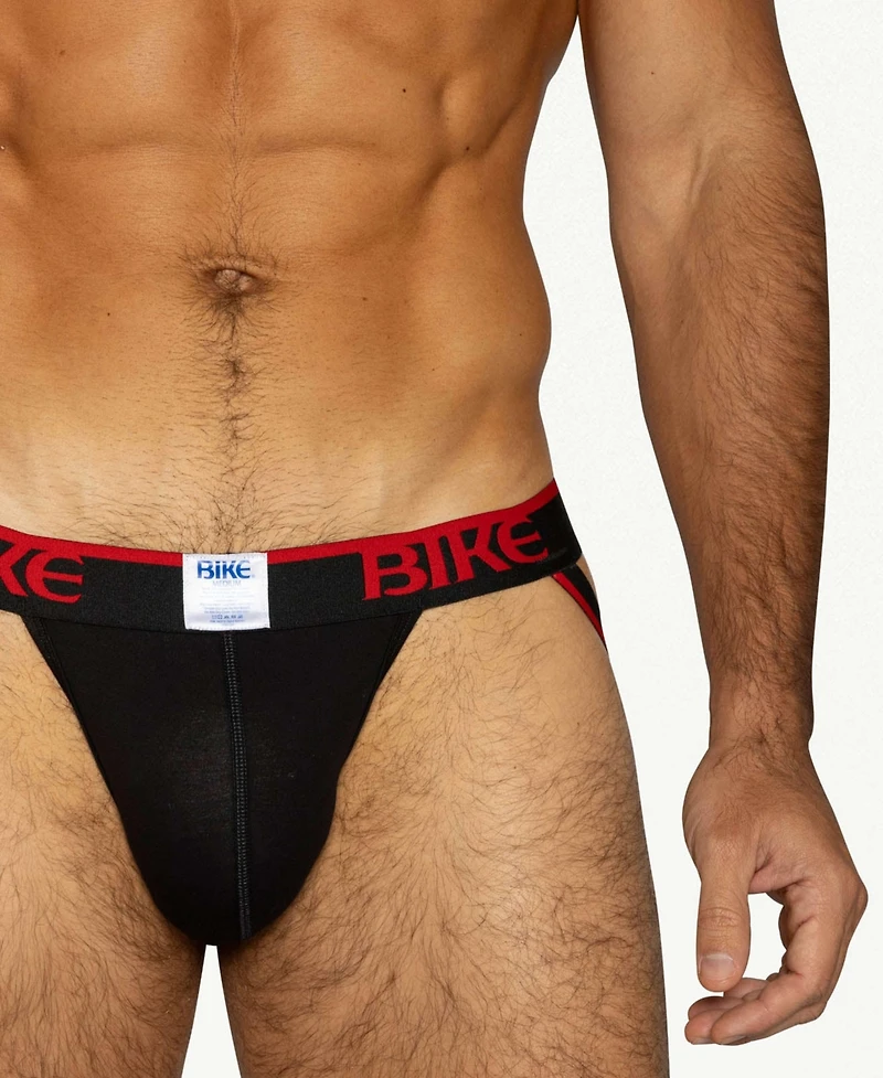Bike Athletic Men's 3-Pack Stretch Cotton Jockstrap