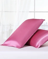 Closeout! Betsey Johnson Satin Pillowcase Pair, Standard
