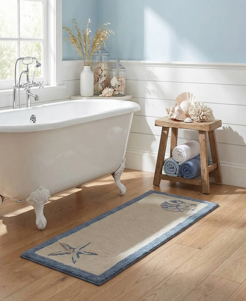 Madison Park Bayside Tufted Cotton Bath Runner, 24" x 60"