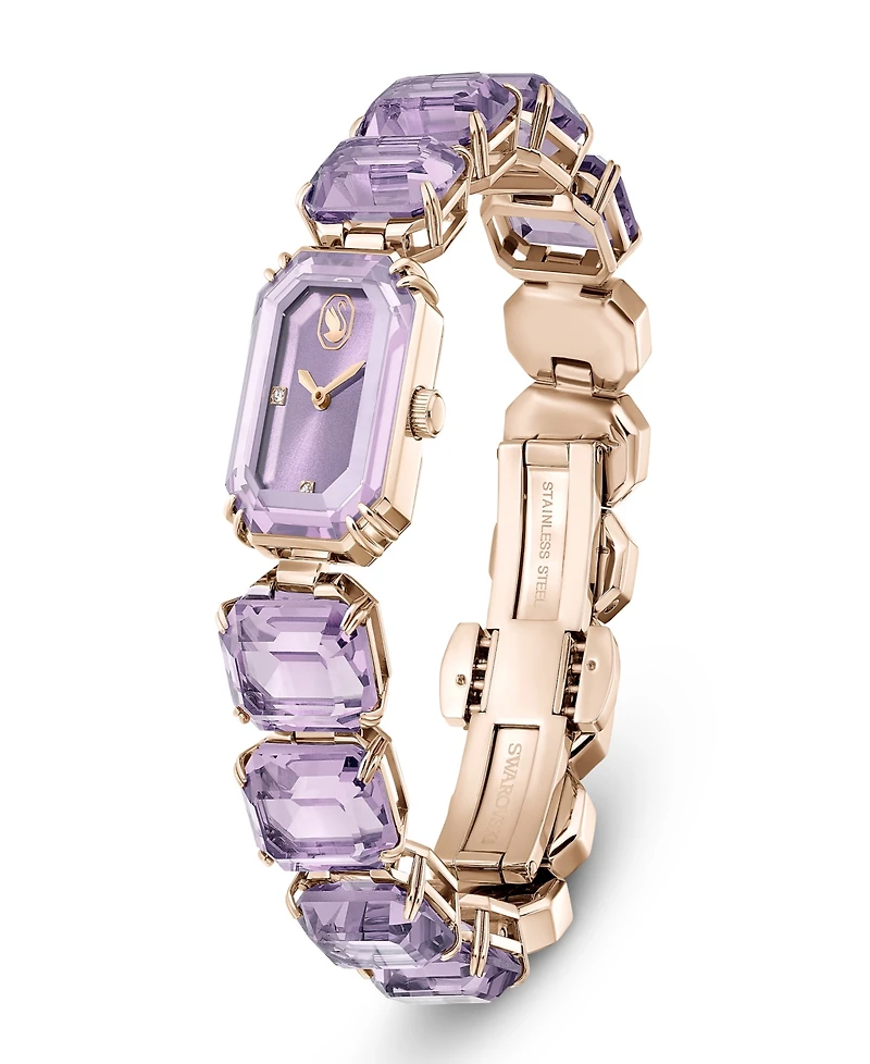 Swarovski Octagon Cut Bracelet Watch 23 x 17mm