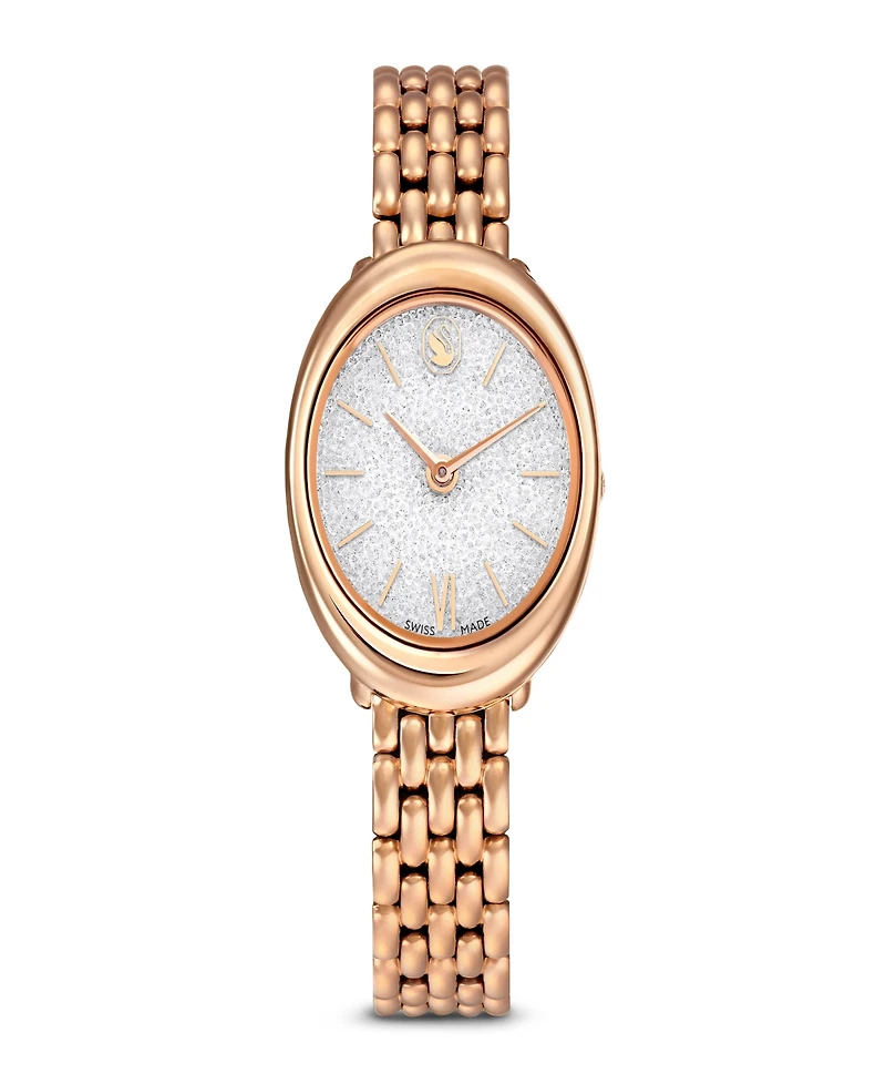 Swarovski Imber Oval Swiss Made Metal Bracelet Watch 24mm