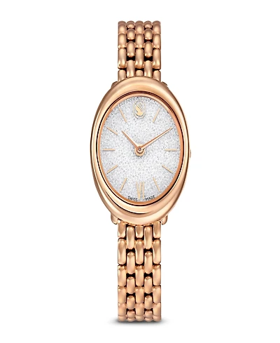 Swarovski Imber Oval Swiss Made Metal Bracelet Watch 24mm
