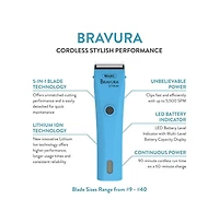 Wahl Professional Animal Bravura Lithium Ion Clipper