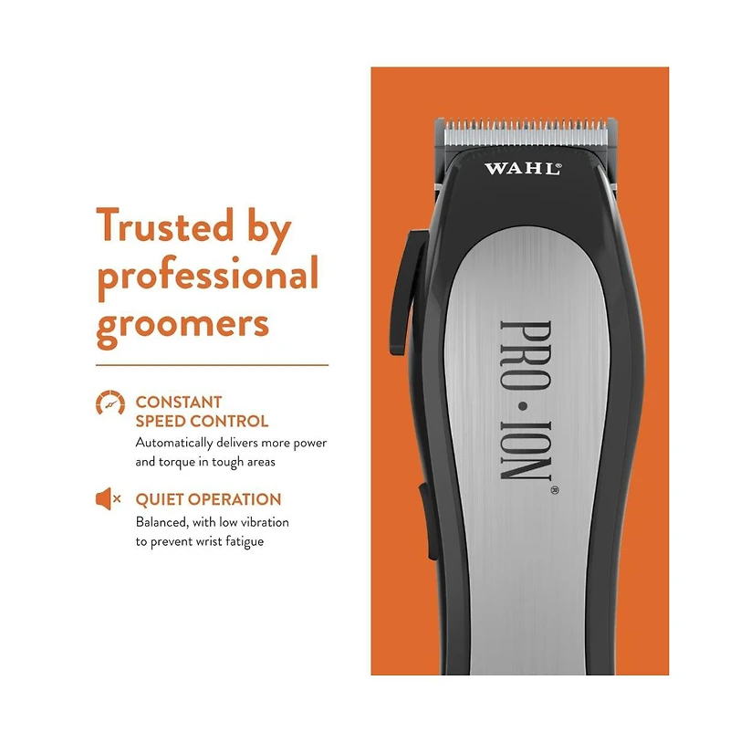Wahl Pro Animal Pro Ion Cordless Pet Clipper Kit for dogs and cats