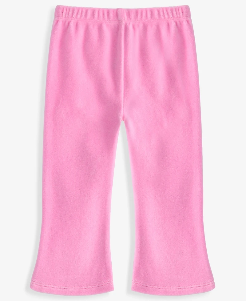 First Impressions Toddler Girls' 2T-4T Mix & Match Velour Flared Leggings, Macy's Exclusive