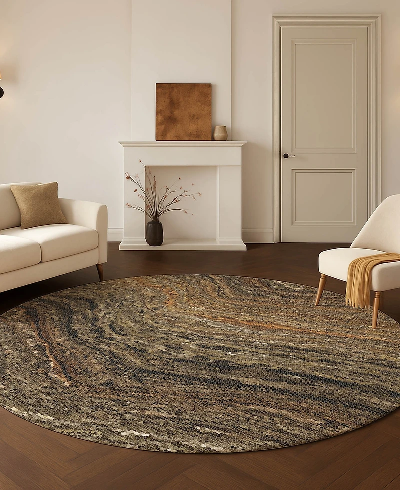 Dalyn Lumara LM3 8'x8' Round Area Rug