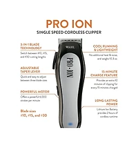 Wahl Professional Animal Pro Ion Equine Cordless Horse Clipper and Grooming Kit