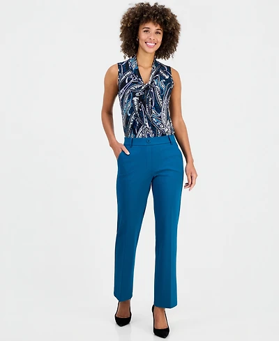 Kasper Women's Audrey Pull-On Compression Trousers