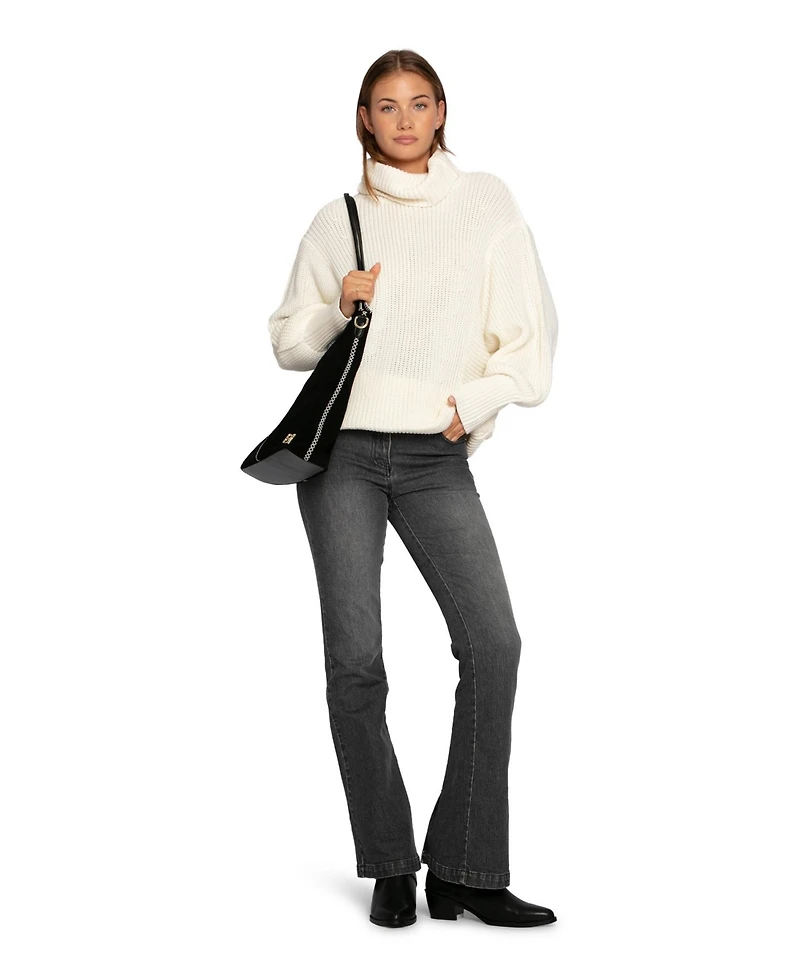 Belle & Bloom Women's Good Feels Oversized Sweater