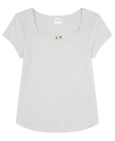 abercrombie kids Girls' 7-16 Short-Sleeve Top