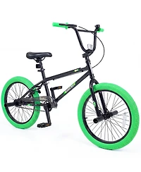 Costway Freestyle Bmx Bike, 20" Trick Bicycle with 360 Degree Steering, Adjustable Seat