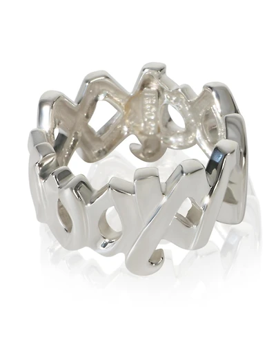 Pre-Owned Tiffany & Co Sterling Silver Paloma Picasso Vintage Xo Ring