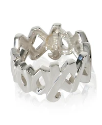 Pre-Owned Tiffany & Co Sterling Silver Paloma Picasso Vintage Xo Ring