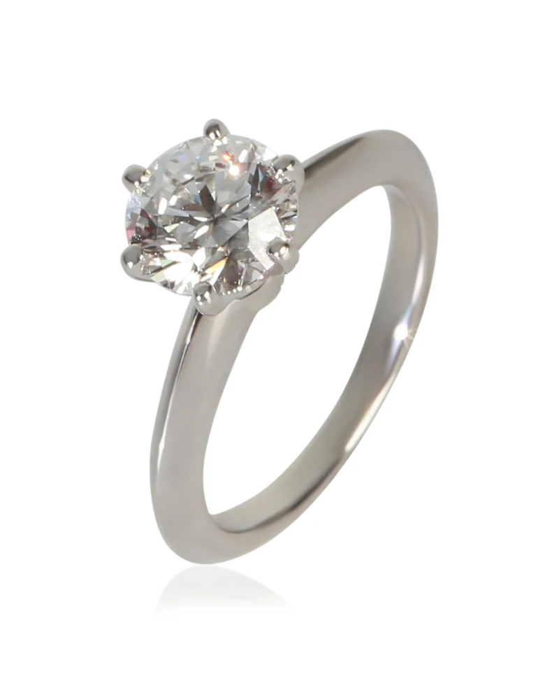 Pre-Owned Tiffany & Co ct Round Brilliant Diamond Engagement Ring