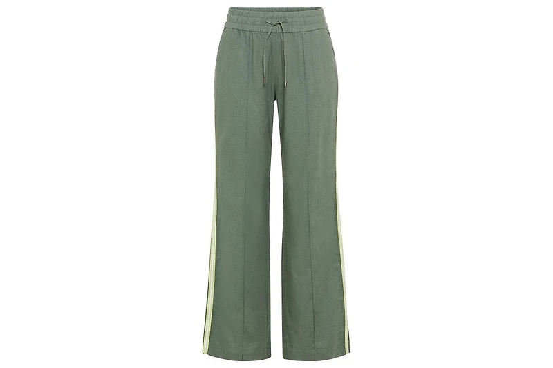 Olsen Womens Drawstring Side Stripe Pant