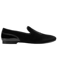 Karl Lagerfeld Men's Socha Velvet Evening Slip-On Shoes