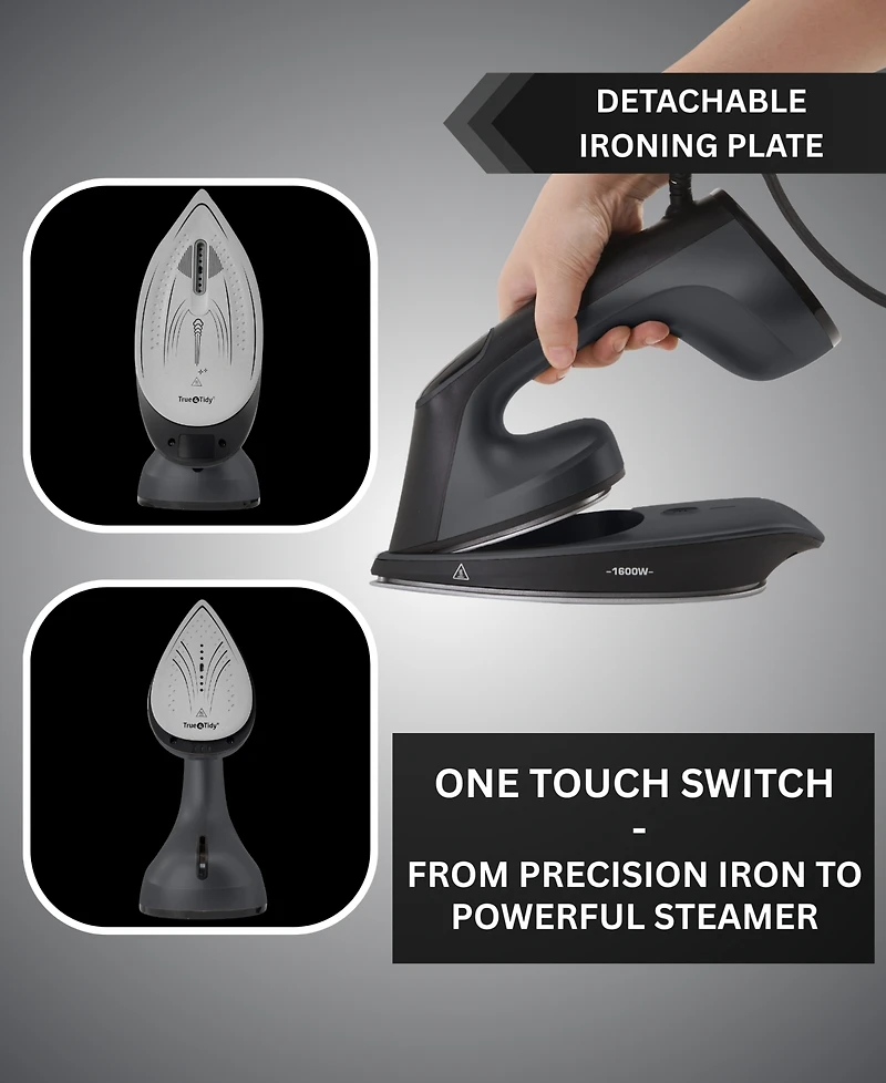 True & Tidy Duopress Xl Iron & Steamer