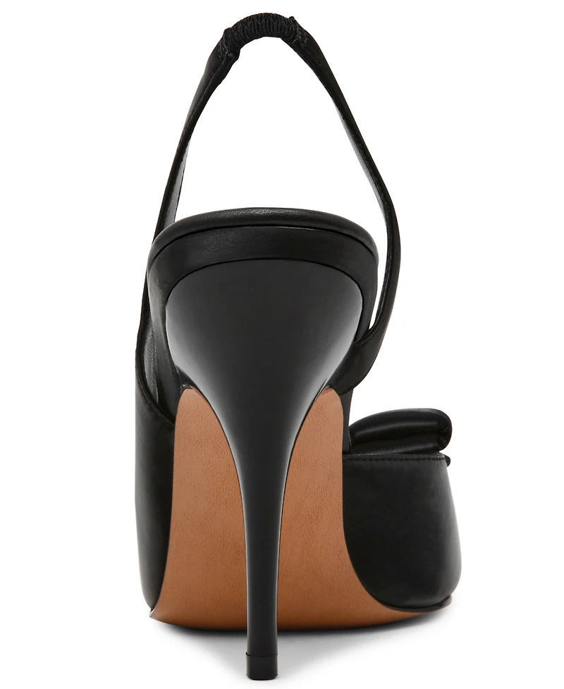 Steve Madden Women's Flounce Slingback Bow Dress Sandals