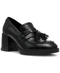 Steve Madden Women's Bettie Block Heel Tassel Loafer Pumps