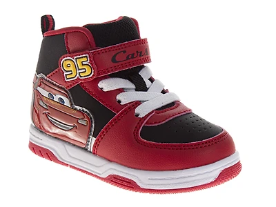 Disney Pixar Lightning Speed Cars Boys' High-Top Sneakers (Toddlers Sizes 5-10 / Little Kids 11)