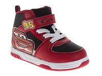 Disney Pixar Lightning Speed Cars Boys' High-Top Sneakers (Toddlers Sizes 5-10 / Little Kids 11)