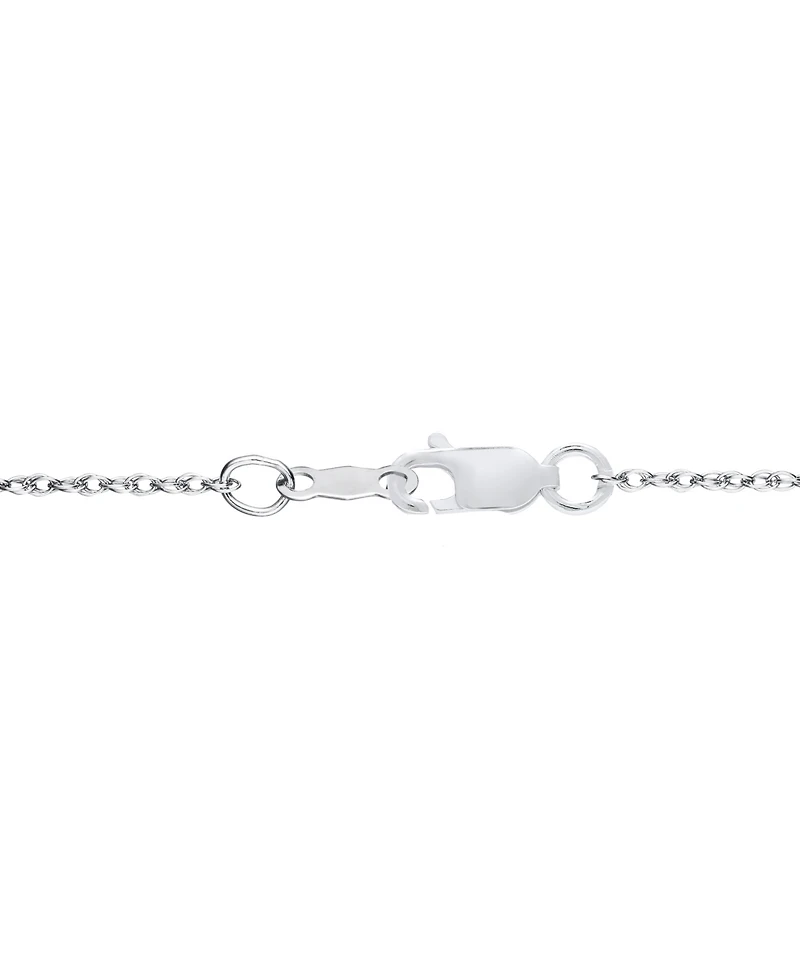 Macy's Men's Two-Tone Crucifix Pendant Necklace in Sterling Silver