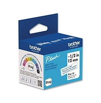 Brother P-Touch Btag133 0.47 in. x 13.1 ft. Genuine P-Touch BTAG Label Tapes