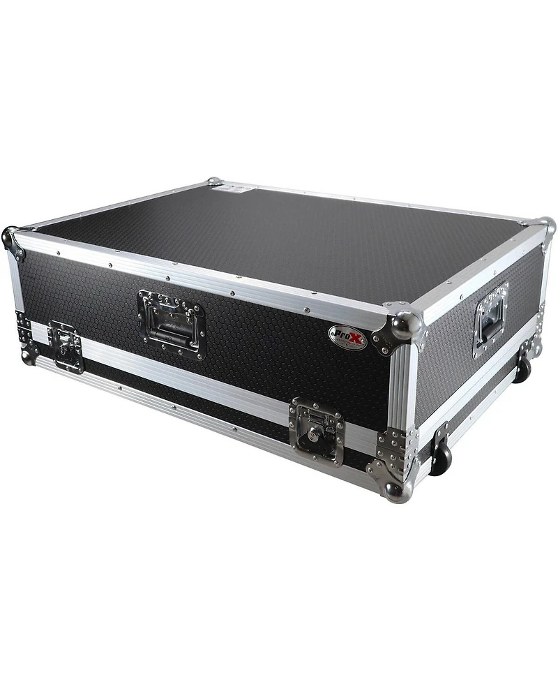 ProX Xs-bwing W Flight Case with Low-Profile Wheels for Behringer Wing Digital Mixer