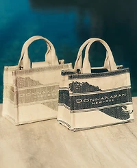 Donna Karan New York Merino Cotton Small Tote Handbag