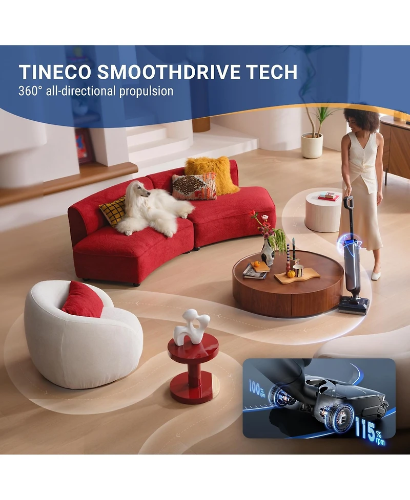 Tineco Floor One S9 Artist Pro Smart Wet Dry Vacuum Cleaner