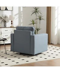 Streamdale Furniture Upholstered 360degree(s) Swivel Armchair with Hidden Storage
