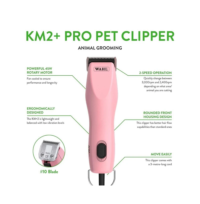 Wahl Pro Animal KM2+ Corded Clipper