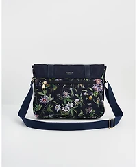 Fable England Women's Passion Flower Printed Satchel