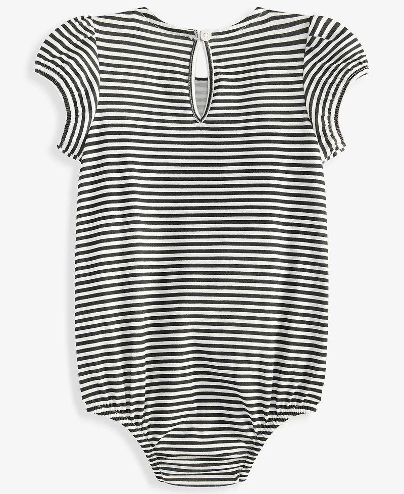 First Impressions Baby Girls' 0M-24M Striped Cat Skirted Sunsuit, Macy's Exclusive