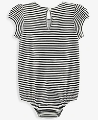 First Impressions Baby Girls' 0M-24M Striped Cat Skirted Sunsuit, Macy's Exclusive