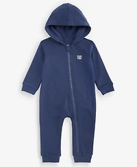 First Impressions Baby Boys' 0M-24M Hooded Football Coverall, Macy's Exclusive