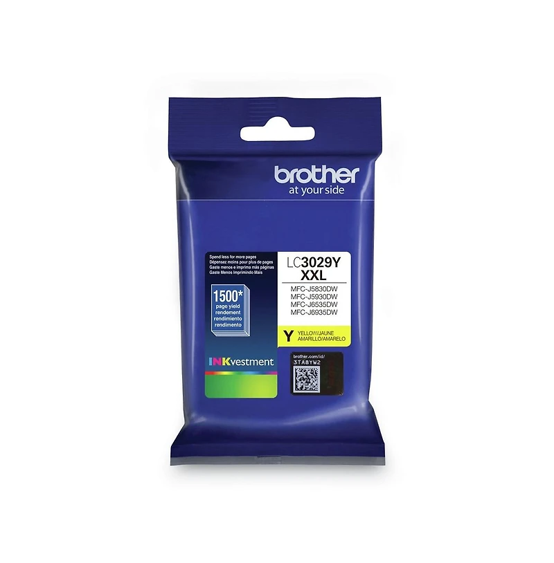 Brother LC30293PK INKvestment 1,500 Page-Yield Super High-Yield Ink - Cyan/Magenta/Yellow (3/Pack